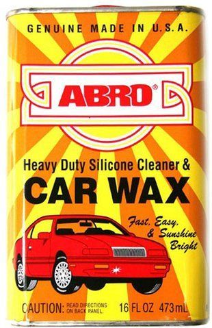 Поліроль для кузова ABRO Heavy Duty Silicone Cleaner & Car Wax фото