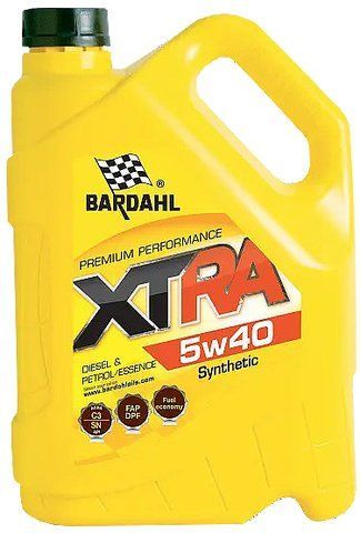 Bardahl XTRA 5W-40, 5 л (34123) моторное масло фото