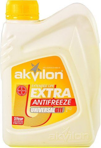 Готовий антифриз Akvilon Extra G11 жовтий -40 &deg;C фото