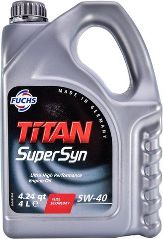 Fuchs Titan Supersyn 5W-40 4 л, (600930806) моторна олива фото