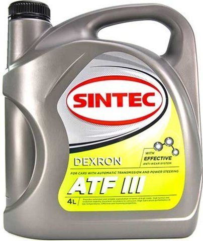 Sintec ATF III, 4 л (900265) мінеральна трансмісійна олива фото
