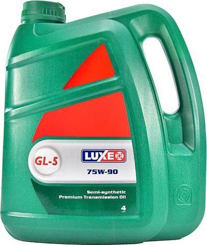 Luxe GL-5 75W-90, 4 л (564) напівсинтетична трансмісійна олива фото
