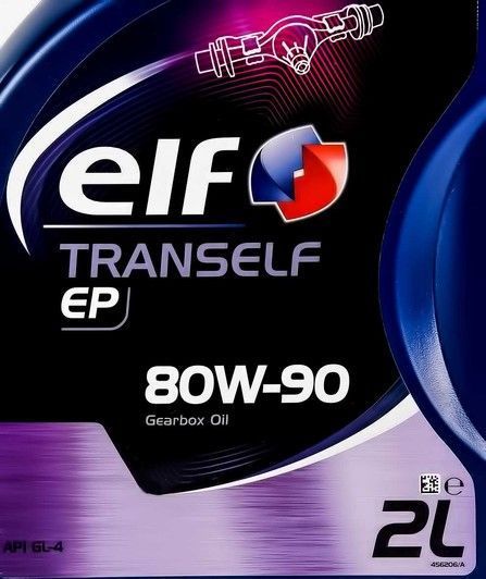 Elf Tranself EP GL-4 80W-90, 2 л (194730) мінеральна трансмісійна олива фото