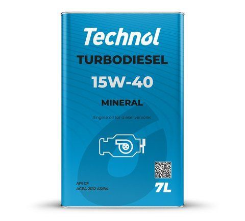 Technol Turbodiesel 15W-40, 7 л (TL91653) моторное масло фото