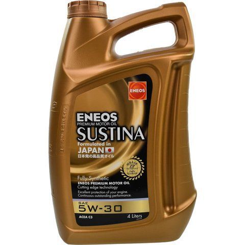Eneos Sustina 5W-30 4 л (eu0009301n) моторна олива фото