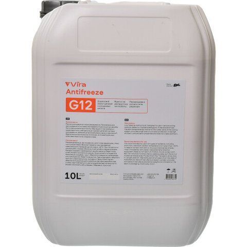 Готовый антифриз VIRA G12 красный -40 &deg;C фото
