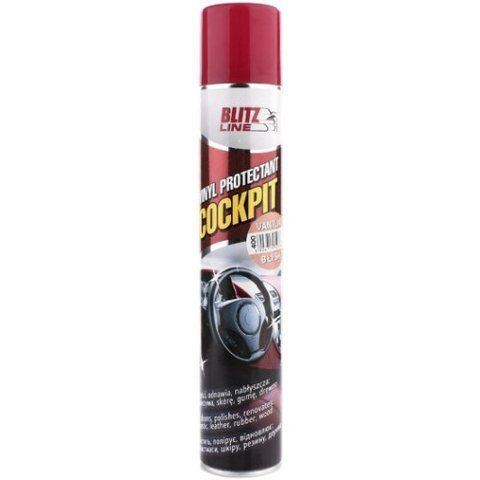 Поліроль для салону Blitz Line Vinyl Protectant Cockpit ваніль 400 мл 28494 фото