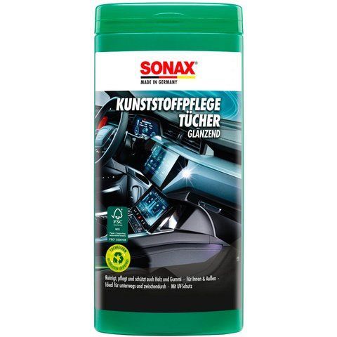 Sonax Plastic Care Wipes, 25 шт (412100) салфетки фото