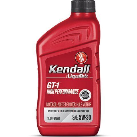 Kendall GT-1 High Performance with LiquiTek 5W-30, 0,946 л (1081219) моторна олива фото