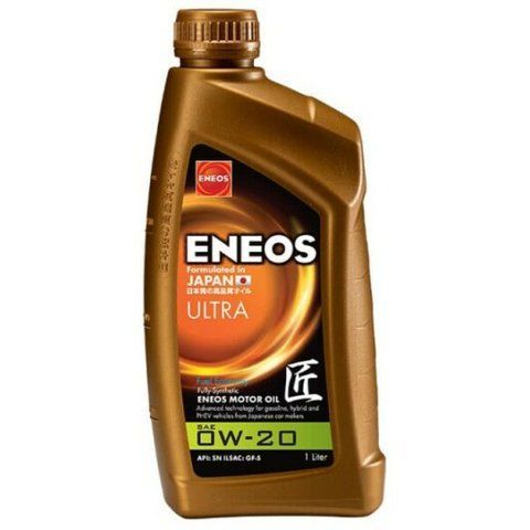 Eneos Ultra 0W-20 1 л, (eu0021401n) моторна олива фото