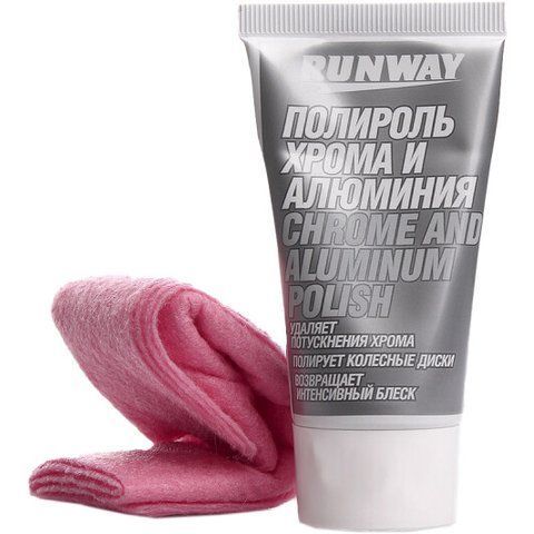 Полироль для кузова Runway Chrome and Aluminium Polish фото