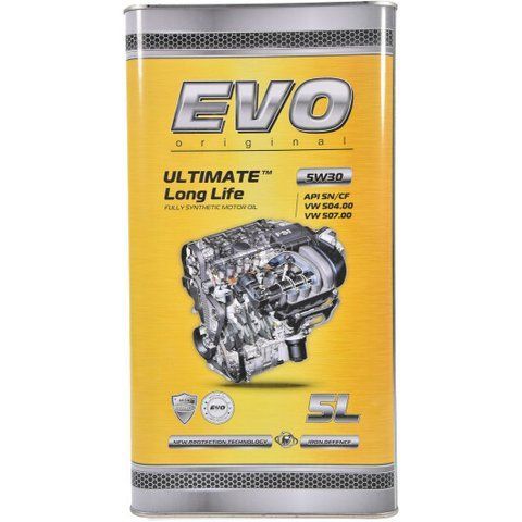 EVO Ultimate LongLife 5W-30 5 л, (ULL5L5W30) моторна олива фото
