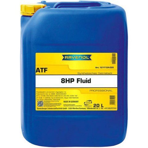 Ravenol ATF 8HP Fluid, 20 л (1211124020) синтетична трансмісійна олива фото