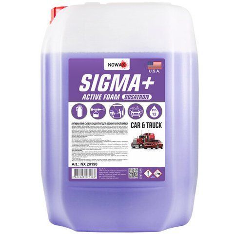 Пена активная Nowax суперконцентрат для бесконтактной мойки sigma+dosatron active foam 11кг фото