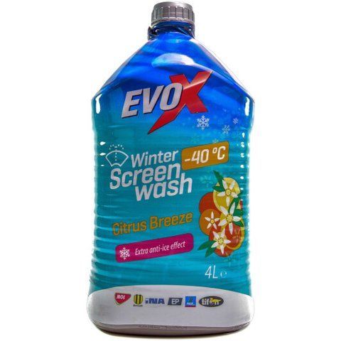 Омыватель EVO Citrus Breeze зимний -40&deg;С цитрусовый 4 л, (19003598) фото