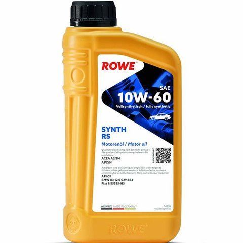 Rowe HC Synth RS 10W-60, 1 л (20070001099) моторна олива фото