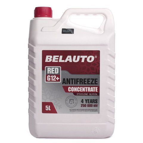 Belauto AntiFreeze G12+ красный, 5 л (AF1350) концентрат антифриза фото
