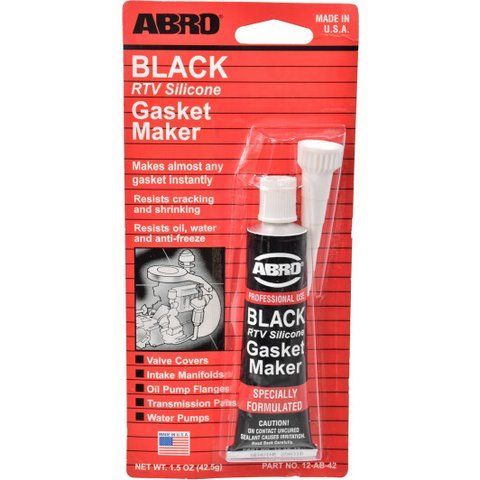 ABRO Gasket Maker (USA) чорний формувач прокладок, 42,5 мл (12AB42) фото