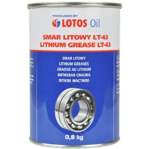 Смазка LOTOS Lithium Grease LT-43 литиевая фото