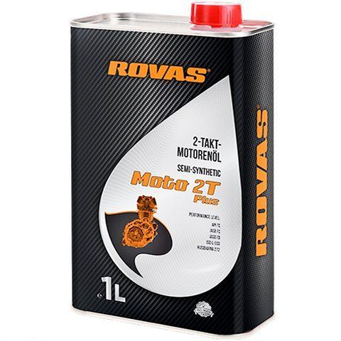 Rovas Moto Plus, 1 л (74018) моторна олива 2T фото