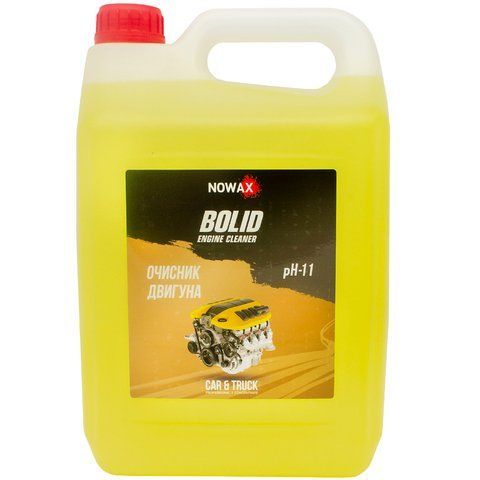 Nowax Bolid Engine Cleaner, 5 л (NX05145) готовый очиститель двигателя фото