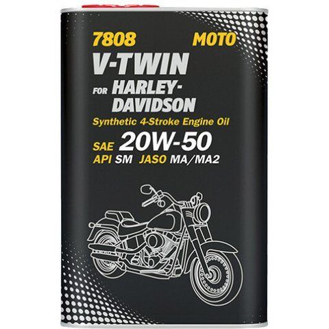 Mannol V-Twin for Harley-Davidson 20W-50, 1 л (MN7808-1ME) моторна олива 4T фото