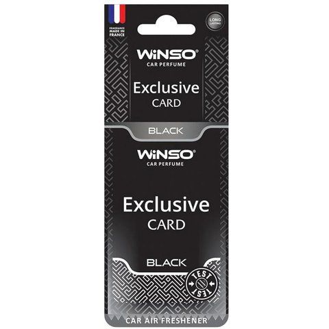 Winso Exclusive Сard Black, 6 г (533110) ароматизатор фото