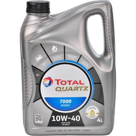 Total Quartz 7000 Energy 10W-40 4 л, (216679) моторна олива фото