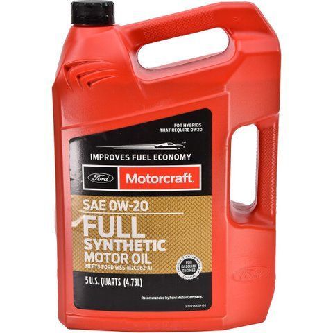 Ford Motorcraft Full Synthetic 0W-20 4,73 л, (XO0W205QFS) моторное масло фото