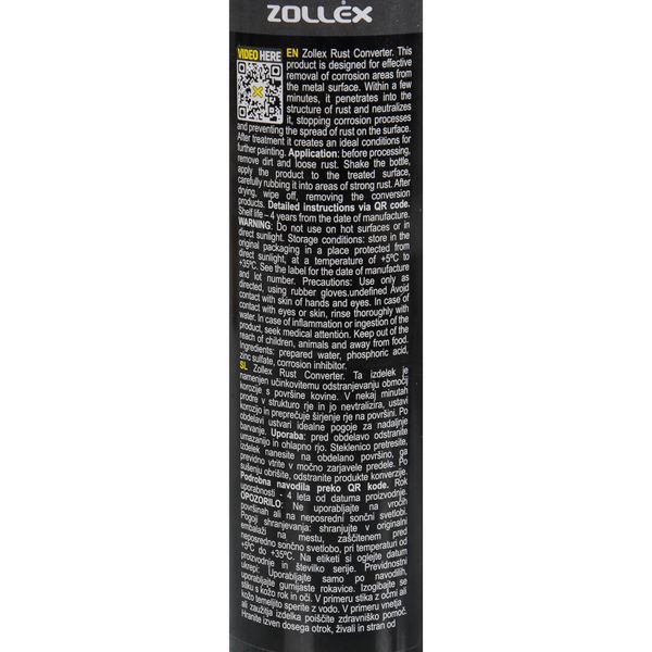 Zollex Rust Converter, 500 мл (18115) перетворювач іржі