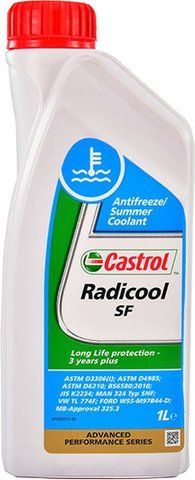 Castrol Radicool SF G12+ розовый, 1 л (RADICOOLSF1L) концентрат антифриза фото