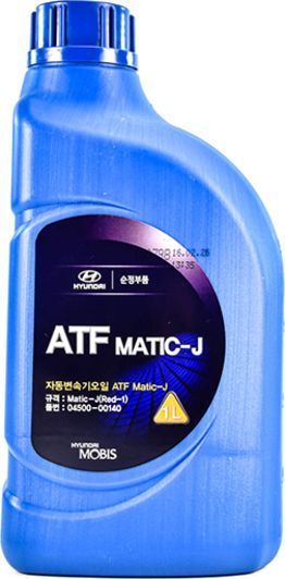 Hyundai ATF MATIC-J / ATF RED-1 полусинтетическое трансмиссионное масло фото