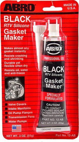 ABRO Gasket Maker (USA) чорний формувач прокладок, 85 мл (12AB85) фото