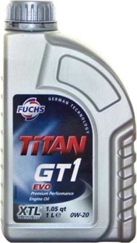 Fuchs Titan Gt1 0W-20 1 л, моторна олива фото