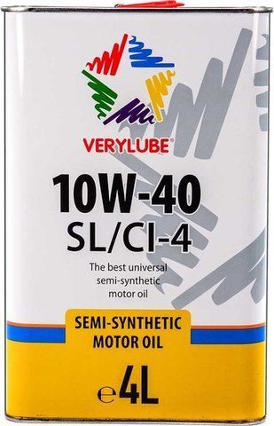 Xado Verylube SL/CI-4 10W-40 4 л, (xb20264) моторное масло фото