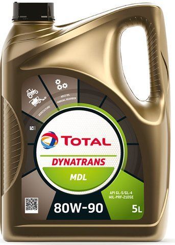 Total Dynatrans MDL 80W-90, 5 л (164843) синтетична трансмісійна олива фото