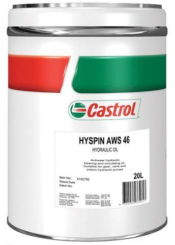 Castrol Hyspin AWS 46, 20 (UR-AWS46C-20L) трансмиссионное масло фото