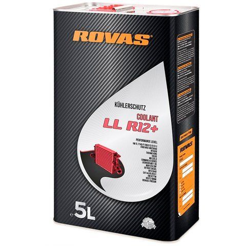 Rovas Antifreeze LL R12+ красный -80&deg;C, 5 л (74009) концентрат антифриза фото