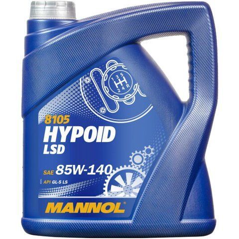 Mannol Hypoid LSD GL-5 LS 85W-140, 4 л (MN8105-4) мінеральна трансмісійна олива фото