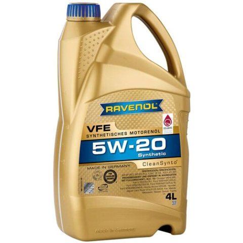 Ravenol VFE 5W-20 4 л, (1111311004) моторное масло фото