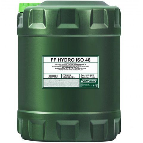 Fanfaro Hydro ISO 46, 10 л (FF210210) мінеральна трансмісійна олива фото