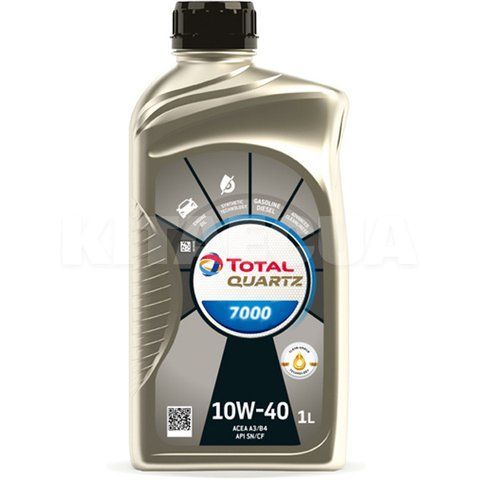 Total Quartz 7000 10W-40 1 л, (216674) моторна олива фото