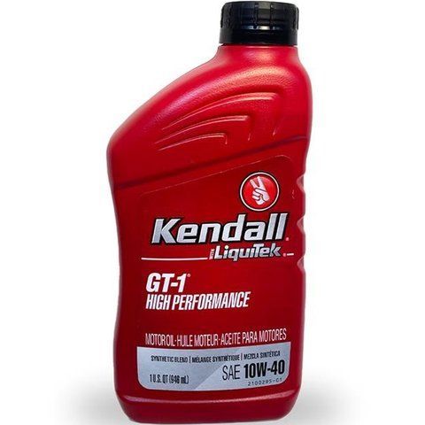 Kendall GT-1 High Performance with LiquiTek 10W-40, 0,946 л (1081200) моторна олива фото