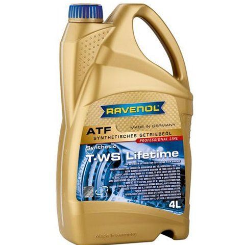 Ravenol ATF T-WS Lifetime, 4 л (1211106004) синтетическое трансмиссионное масло фото