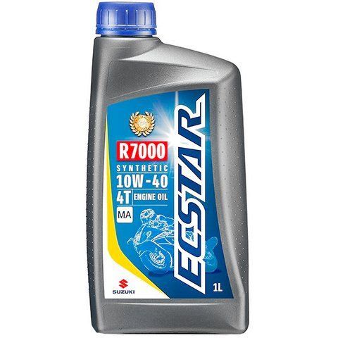 Suzuki Ecstar R7000 10W-40, 1 л (9900022B57B001) моторна олива 4T фото