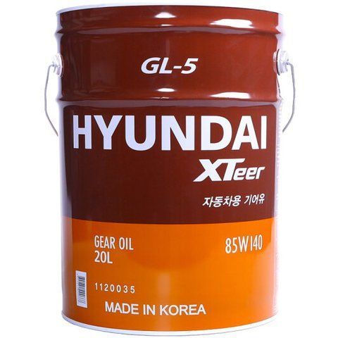 Hyundai XTeer GL-5 85W-140 синтетическое трансмиссионное масло фото