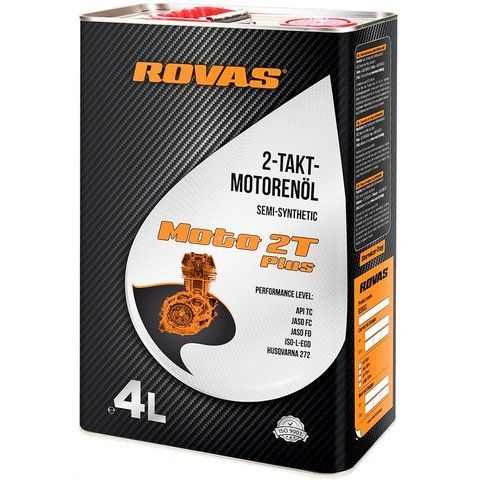 Rovas Moto Plus, 4 л (75908) моторна олива 2T фото