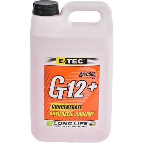 E-tec Glycsol G12+ красный, 4 л концентрат антифриза фото