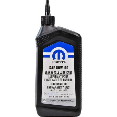 Mopar GL-5 80W-90, 1 л (68218041aa) трансмиссионное масло фото