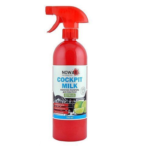Поліроль для салону Nowax Black Cockpit Milk цитрус 750 мл NX75009 фото